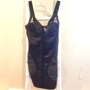 Sexy black mesh corset mini dress. Size Small. NWT